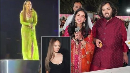 Rihana performon në dasmën e miliarderit indian, u pagua 9 mln dollarë