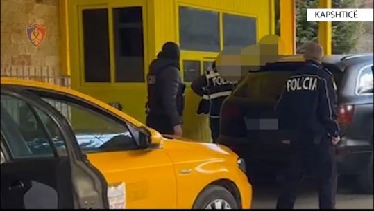 VIDEO/ 'Q7'-a e mbushur me drogë drejt Greqisë, momenti kur bllokohet në doganën e Kapshticës