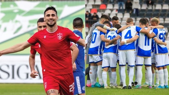 Renditja/ 'Poker' Erzenit, Partizani shënon 4 gola në udhëtim! Tirana barazon 1-1 me kryesuesit e Egnatias