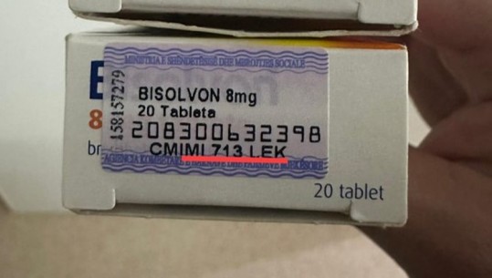 Ilaçi për kollën ‘Bisolvon’ shitet trefish më shtrejntë! Sqarimi i Agjencisë së Barnave: Çmimi është rritur, diferenca mes farmacive prej stokut
