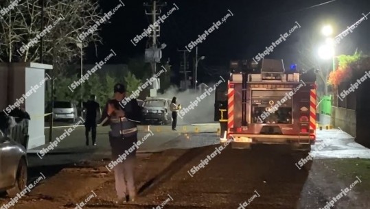 Plagosja e studentit të akademisë së policisë dhe e kunatit të tij, gjendet makina e djegur e autorëve