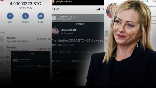 Hakohet Instagrami i Giorgia Melonit, postime për Elon Musk dhe Bitcoin