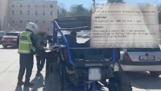 ‘Bilanci’/ Shkelën rregullat e qarkullimit, mbi 9 mijë gjoba në një javë në Tiranë! ‘Ndëshkohen’ edhe 44 këmbësorë