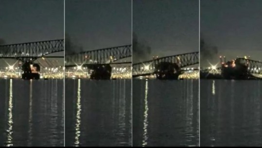 Shembet ura në Baltimore të SHBA-së, makinat bien në lumë, të paktën 7 të zhdukur, dy të shpëtuar! Momenti kur goditet nga anija (VIDEO+FOTO)