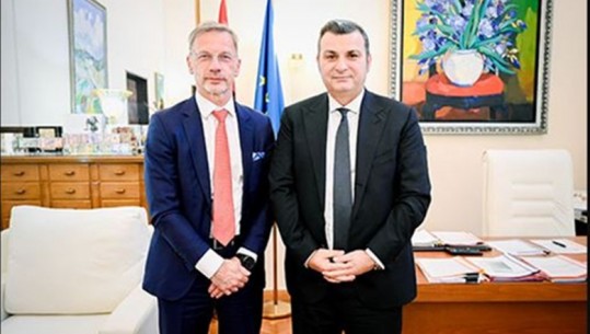 Guvernatori i Bankës, Gent Sejko takohet me homologun kroat