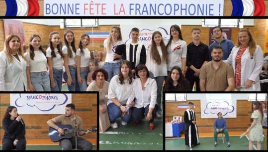 Muaji i frankofonisë në gjimnazin 'Petro Nini Luarasi', aktiviteti artistik bën bashkë…