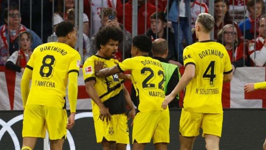 VIDEO/ Bayern Munich 'lan duart' me titullin, Dortmund e mposht 0-2 në 'Klasike'
