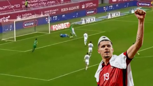 VIDEO/ Sylvinho s'e ftoi në Kombëtare, Mirlind Daku i përgjigjet me gol dhe asist në Rusi