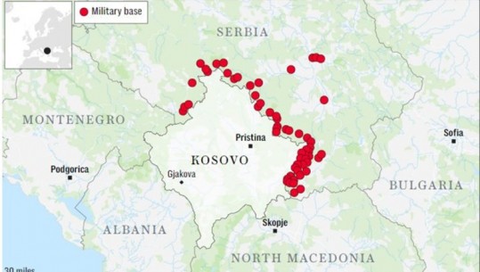 Reportazhi i The Telegraph: A mundet Kosova të jetë 'Ukraina tjetër'? Policia me armë ruan kufirin me Serbinë ndërsa tensionet rriten