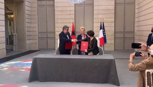 Shqipëria dhe Franca nënshkruan dy marrëveshje në fushën e kulturës, ekonomisë dhe inovacionit