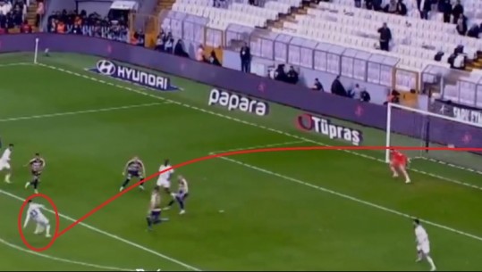 VIDEO  Ernest Muçi shënon supergol në Turqi  portieri  sheh  topin në rrjetë