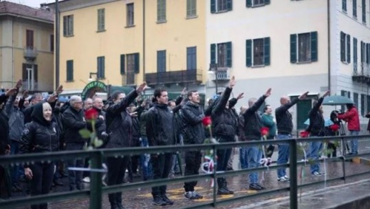Videolajm/Rishfaqen neofashistët në Itali, nderojnë Musolinin