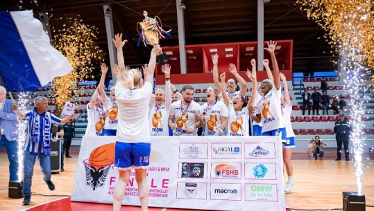 Basketboll femra/ Tirana mposht Flamurtarin në ndeshjen e katërt finale dhe shpallet kampione e Shqipërisë për herë të 41-të