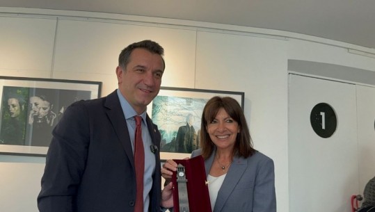 Kryebashkiakja e Parisit, Anne Hodalgo pret Veliajn: Restaurohet sheshi 'Skënderbej' në Paris, forcojmë edhe më shumë lidhjet