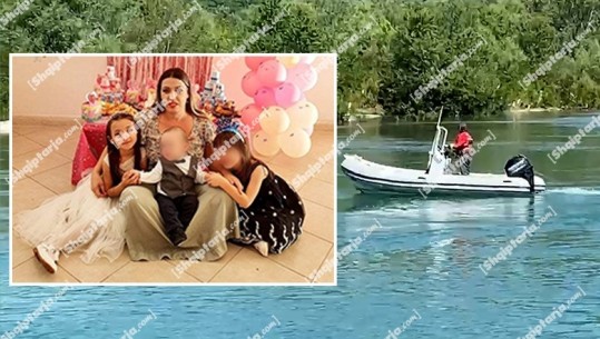 Shkodër/ Nëna me 3 fëmijët u hodhën në lumin Bunë, gjendet trupi i pajetë edhe i vajzës së dytë! Në kërkim për 39-vjeçaren dhe djalin