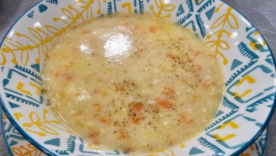 Supë pa mish me pak përbërës, por plot shije nga zonja Albana