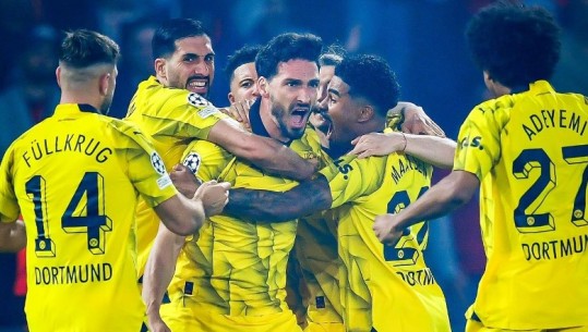 VIDEO/ Miliardat e naftës s’e blejnë suksesin, Dortmund mposht dy herë nga 1-0 PSG-në! Gjermanët janë finalistët e parë të Champions League