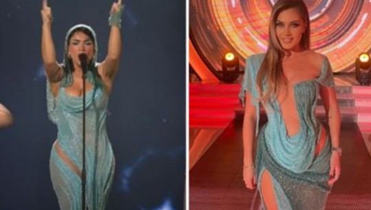 Ku e kemi parë fustanin e Besa Kokdhimës në Eurovizion? Olta Gixhari e ka veshur më parë në BBV