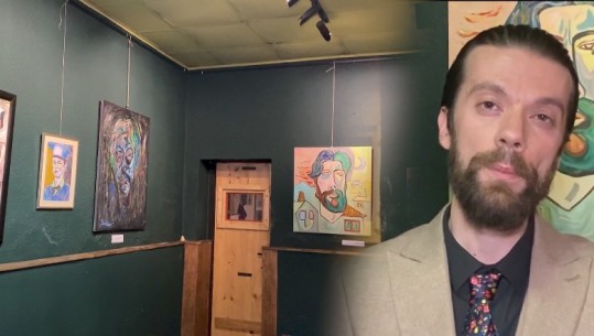Piktori korçar Thanas Dushku çel ekspozitë ‘Përtej 2’ me 30 piktura! E hapur gjithë Majin në ‘ShpellArt’ në Pogradec