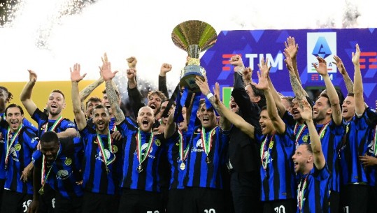 Interi barazon 1-1 ndaj Lazios dhe ngre trofeun!