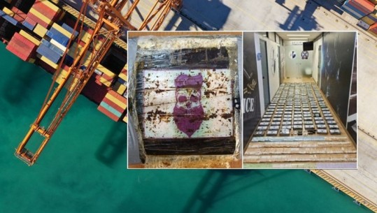Greqi/ Kapen 210 kg kokainë në portin e Pireut të fshehur në një konteiner me karkaleca, destinacion ishte Durrësi, në pranga 2 shqiptarë dhe 2 grekë