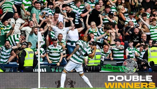 VIDEO/ Festë e dyfishtë, Celtic mposht 1-0 Rangers dhe siguron Kupën e Skocisë