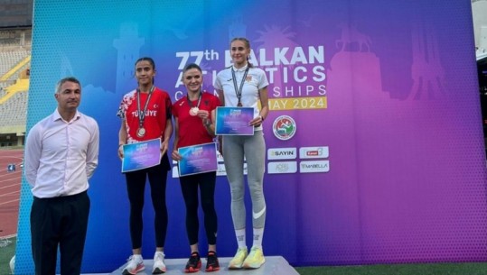 Luiza Gega dominon Ballkanin, medalje ari për atleten shqiptare