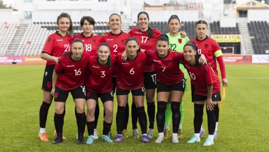 Për herë të parë në histori, Kombëtarja e vajzave në futboll pjesë e play-off të Europianit