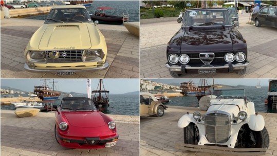Ekspozita ‘Retro’ në Sarandë befason turistët! Njihuni me makinat unike që shenjuan historinë nga ‘Fiat Topolino’ tek ‘Ferrari’ (VIDEO)