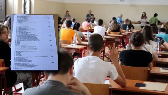Matura 2024, sot testimi në Gjuhë Shqipe dhe Letërsi, del teza 30 minuta nga nisja e provimit