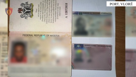 Vlorë/ Nigeriani tenton të dalë nga Shqipëria me dokumente italiane false, ndalohet në port