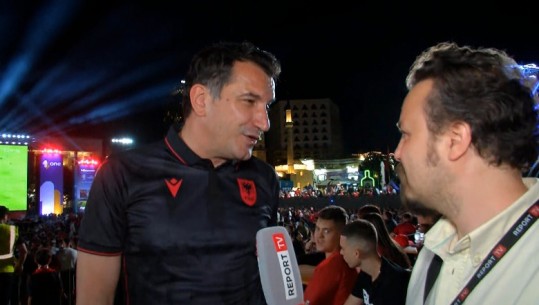 Ndeshja Shqipëri-Itali, Veliaj nga ‘Fan Zone’ për Report Tv: Derbi mes vëllezërve