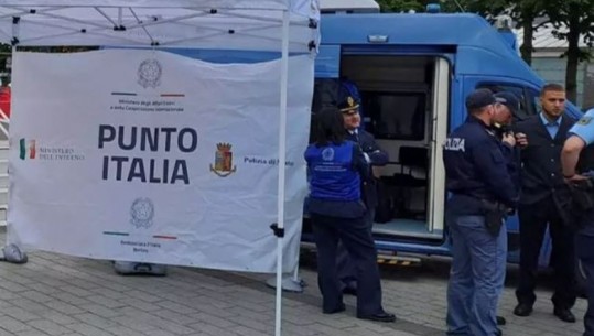 Ndeshja Itali-Shqipëri/ Ndalohen në Dortmund 50 tifozë italianë, u kapën me thika e fishekzjarre