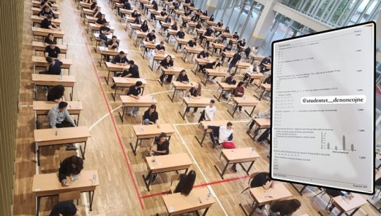 Matura/ 28 mijë maturantë testohen në Matematikë, teza publikohet 30 minuta pas nisjes së provimit! Ministria: Nuk cenon procesin (FOTOT)