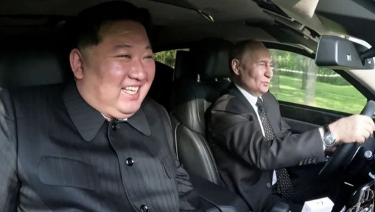 Putin dhe Kim, të qeshura, dhurata dhe makina luksoze! Një ditë me dy miqtë