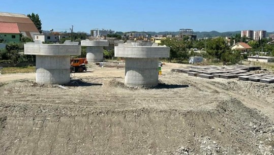 Unaza e Madhe, realizohen 55% e punimeve në urat mbi lumin e Tiranës (FOTO)