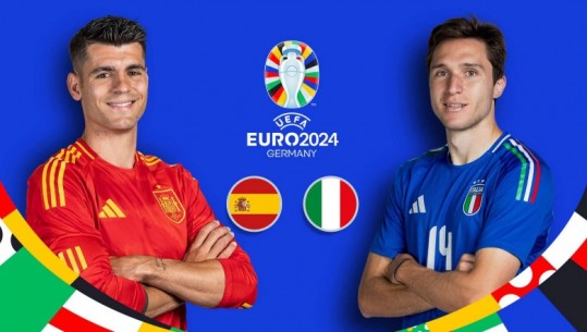 Euro 2024/ Sytë e shqiptarëve në 'Veltins Arena', formacionet e Spanjë - Itali