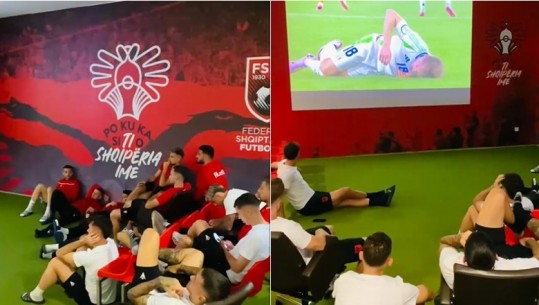 VIDEO/ Kombëtarja shqiptare vëzhgon rivalët në ndeshjen me Italinë! Të hënën përballja me Spanjën