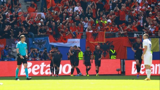 Euro 2024/ Incidentet nga tifozët në ndeshjen Kroaci-Shqipëri, UEFA gjobit FSHF-në me 47 500 euro