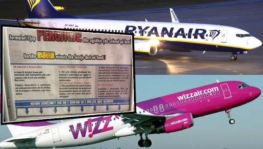 Vijon skandali, shtyhen 13 fluturime të Ryanair dhe Wizz Air për në Rinas! Në Romë pasagjerët brenda në avion, nuk ngrihet për shkak të trafikut ajror