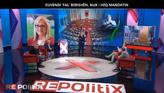 Berishës nuk i hiqet mandati, debate në ‘Repolitix’! Çaça: Mungon me arsye! Kthupi: Duhej t’i digjej! Karaj: Marrëveshje me Ramën