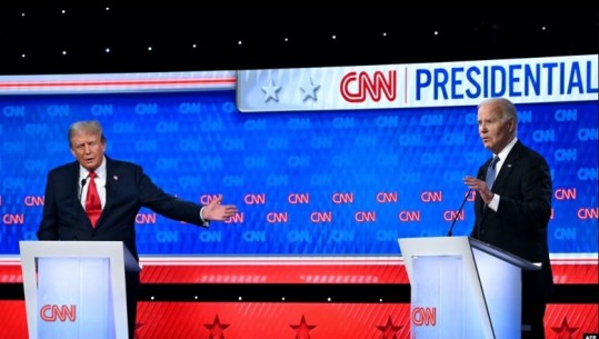 Biden dhe Trump kritikojnë ashpër njëri-tjetrin në debatin presidencial në Atlanta