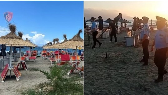 Zuri hapësirën e plazhit publik në Lungomare të Vlorës, në hetim 55-vjeçari! Sekuestrohen 120 çadra dhe shezlongë