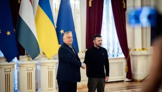 Orban takohet me Zelenskyn në Ukrainë: Për negociatat e paqes duhet të përshpejtohet procesi i armëpushimit 