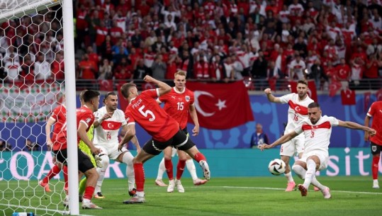 DIREKT, Euro 2024/ 'Gol nga tuneli', Turqia kryeson 0-1 me Austrinë! Befasi në Leipzig