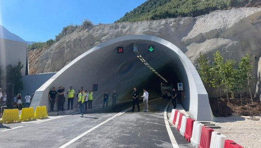 Hapet për qarkullim tuneli i Llogarasë, shkurton në 7 minuta distancën nga Dukati në Palasë! I pranishëm Rama: Vepër historike (VIDEO)