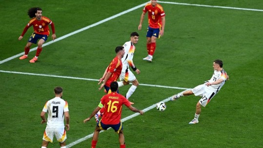 DIREKT, Euro 2024/ Dramë dhe emocione deri në fund, Spanja dhe Gjermania barazojnë 1-1! Ndeshja shkon në 30 minutat shtesë