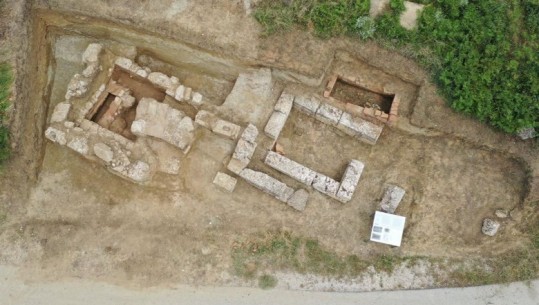 Zbulohet varri monumental në Parkun e Amantias