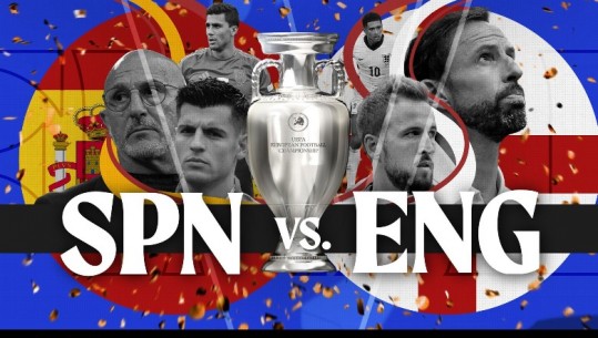 EURO 2024/ Spanjë-Angli, bota e futbollit mban frymën! Gjykon arbitri më i ri në historinë e finaleve të Europianit! Formacionet e mundshme