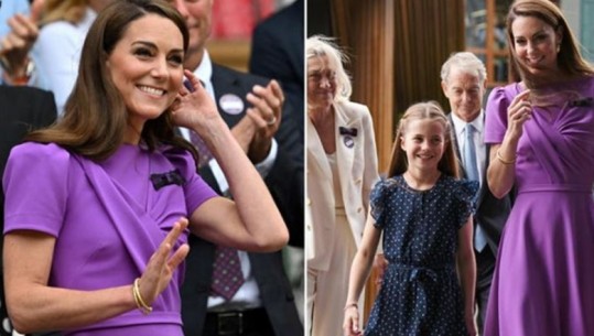 Pse Kate Middleton zgjodhi të vishte ngjyrën lejla në daljen e fundit publike